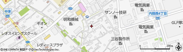 神奈川県愛甲郡愛川町中津1037周辺の地図