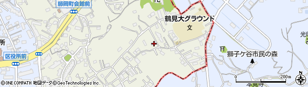 神奈川県横浜市港北区師岡町155周辺の地図