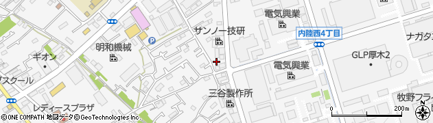 神奈川県愛甲郡愛川町中津4097-12周辺の地図