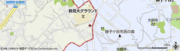 神奈川県横浜市港北区師岡町26周辺の地図