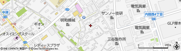 神奈川県愛甲郡愛川町中津1037-8周辺の地図