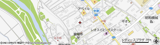神奈川県愛甲郡愛川町中津134周辺の地図