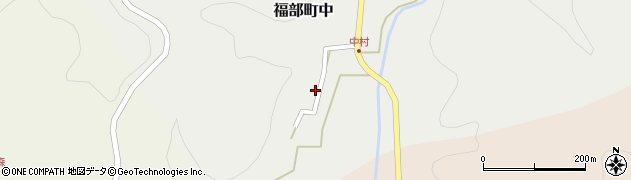 鳥取県鳥取市福部町中179周辺の地図