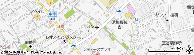 神奈川県愛甲郡愛川町中津244周辺の地図
