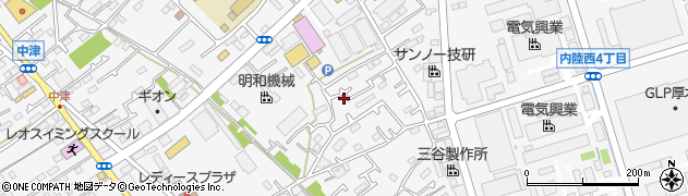 神奈川県愛甲郡愛川町中津1037-3周辺の地図