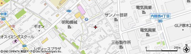 神奈川県愛甲郡愛川町中津1037-10周辺の地図