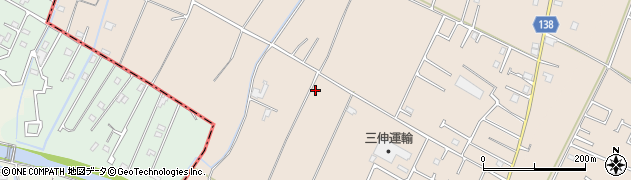 千葉県東金市上谷3316周辺の地図