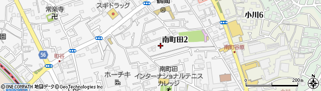 東京都町田市南町田2丁目22周辺の地図