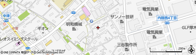 神奈川県愛甲郡愛川町中津1037-4周辺の地図
