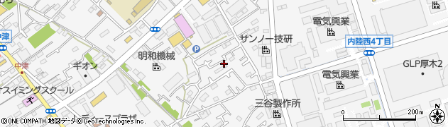 神奈川県愛甲郡愛川町中津1037-12周辺の地図