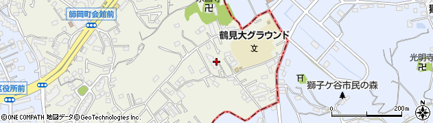 神奈川県横浜市港北区師岡町123周辺の地図