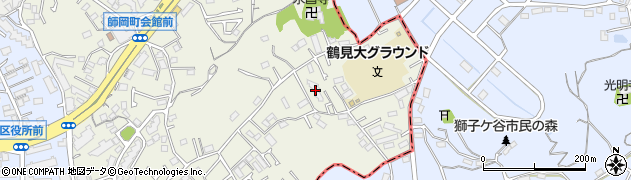 神奈川県横浜市港北区師岡町121周辺の地図