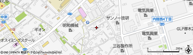 神奈川県愛甲郡愛川町中津1037-13周辺の地図