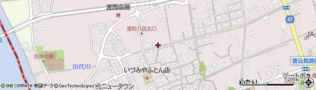 鳥取県境港市渡町2603周辺の地図