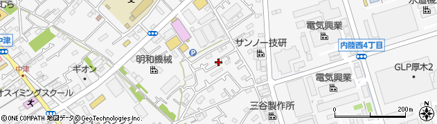 神奈川県愛甲郡愛川町中津1038-5周辺の地図