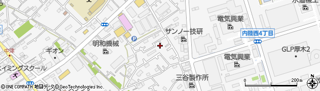 神奈川県愛甲郡愛川町中津1038-1周辺の地図