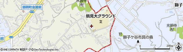 神奈川県横浜市港北区師岡町93周辺の地図