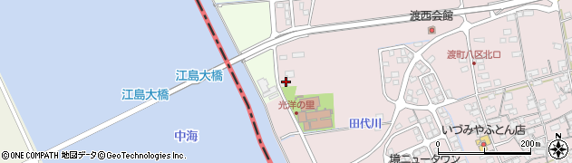 鳥取県境港市渡町3825周辺の地図
