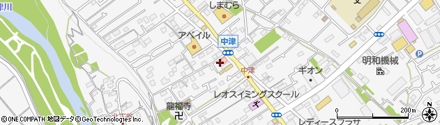 神奈川県愛甲郡愛川町中津319周辺の地図