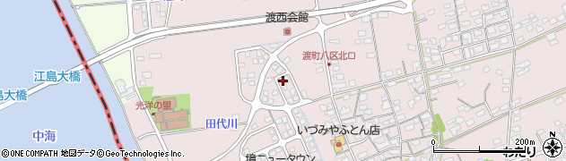 鳥取県境港市渡町3634周辺の地図