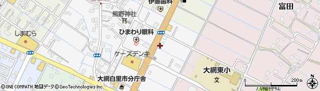 株式会社関東甲信クボタ大網営業所周辺の地図