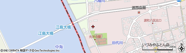 鳥取県境港市渡町3827周辺の地図