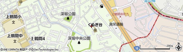 神奈川県相模原市南区上鶴間3丁目周辺の地図