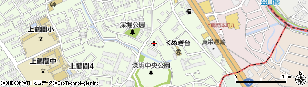 神奈川県相模原市南区上鶴間3丁目20周辺の地図