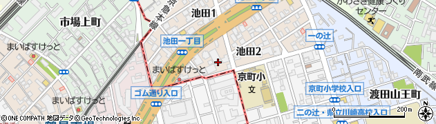 田辺商事株式会社　川崎支店周辺の地図