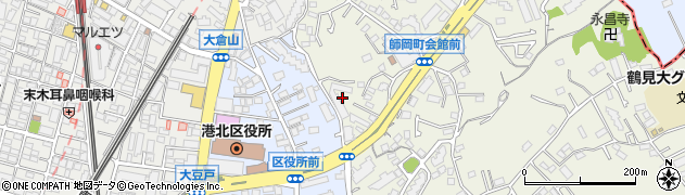 神奈川県横浜市港北区師岡町300周辺の地図