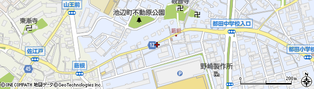 神奈川県横浜市都筑区池辺町4102周辺の地図