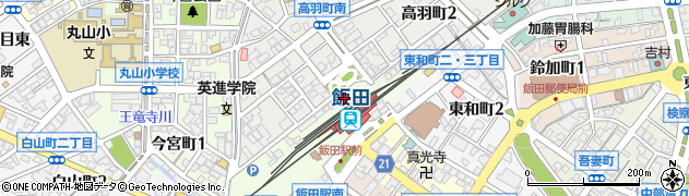 株式会社全日警　飯田営業所周辺の地図