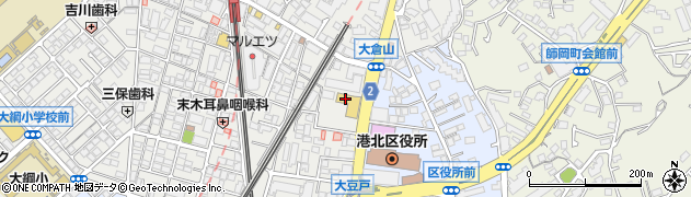横浜トヨペット株式会社　港北店ＰｉＰｉｔ周辺の地図