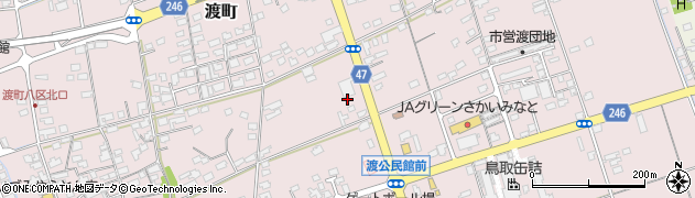 鳥取県境港市渡町1961周辺の地図