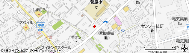 セブンイレブン愛川菅原小学校前店周辺の地図