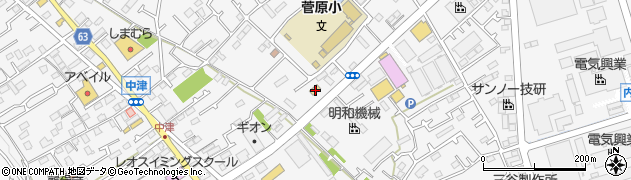 神奈川県愛甲郡愛川町中津1147周辺の地図