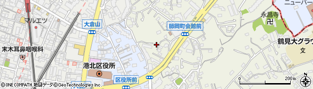 神奈川県横浜市港北区師岡町302周辺の地図