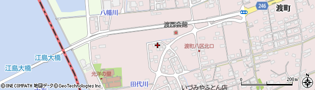 鳥取県境港市渡町3604周辺の地図
