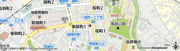 信濃屋 桜町店周辺の地図