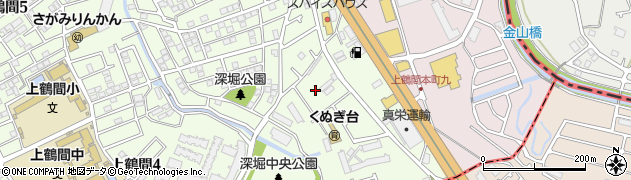神奈川県相模原市南区上鶴間3丁目3周辺の地図