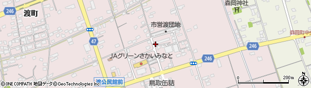 鳥取県境港市渡町1867周辺の地図