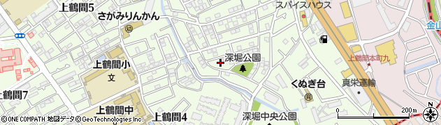 神奈川県相模原市南区上鶴間3丁目16周辺の地図
