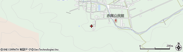 岐阜県山県市赤尾863周辺の地図