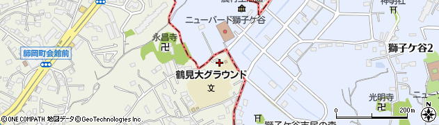 神奈川県横浜市港北区師岡町6周辺の地図