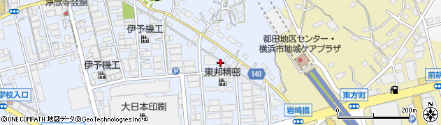 神奈川県横浜市都筑区池辺町3264周辺の地図