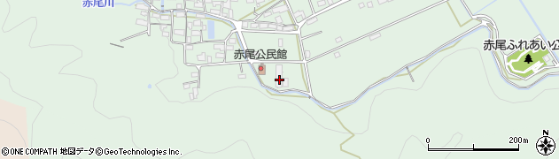 岐阜県山県市赤尾790周辺の地図