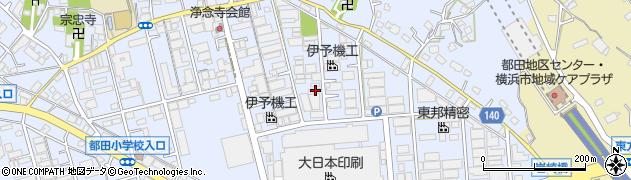 神奈川県横浜市都筑区池辺町3436周辺の地図