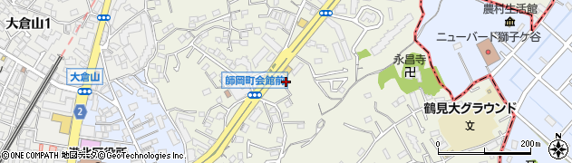 神奈川県横浜市港北区師岡町399周辺の地図