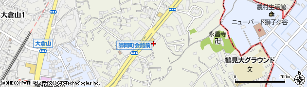 神奈川県横浜市港北区師岡町395周辺の地図