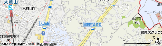 神奈川県横浜市港北区師岡町348周辺の地図
